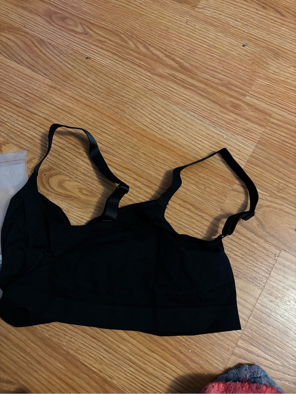 New fellin girl Black Wireless Comfort Bra - Women's Intimates size xxl - Picture 2 of 4
